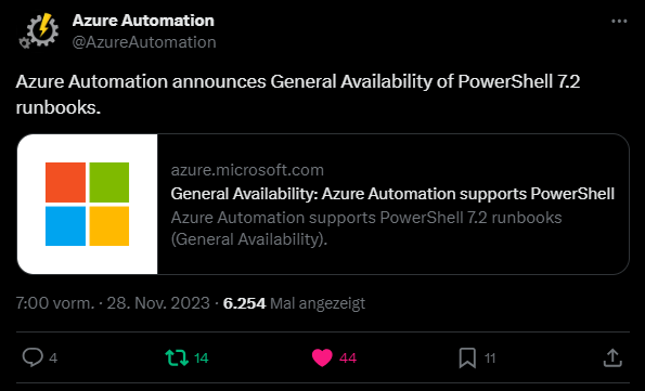 How to deploy a PowerShell 7.2 runbook to Azure Automation using Bicep /en/deploy-powershell-7-2-runbook-azure-automation-bicep/images/gaannoucement.png