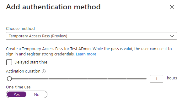 /en/journey-passwordless-temporary-access-pass/images/AddTAPOneTimeUse.png